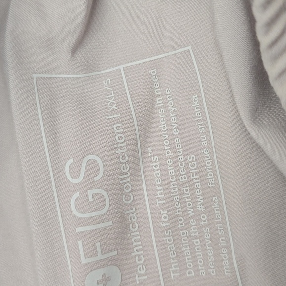 FIGS Joggers Mens 2XL Taupe Gray Blue Pants New NWT - Picture 5 of 9